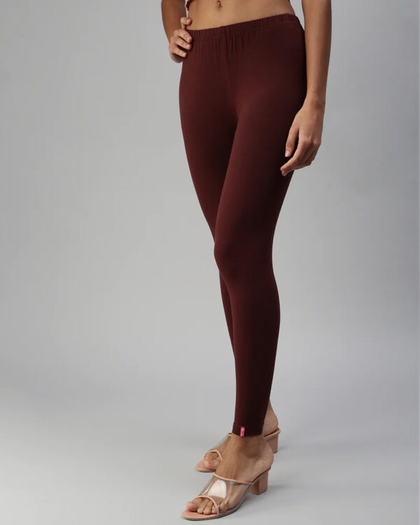 Ankle Leggings-Chocolate